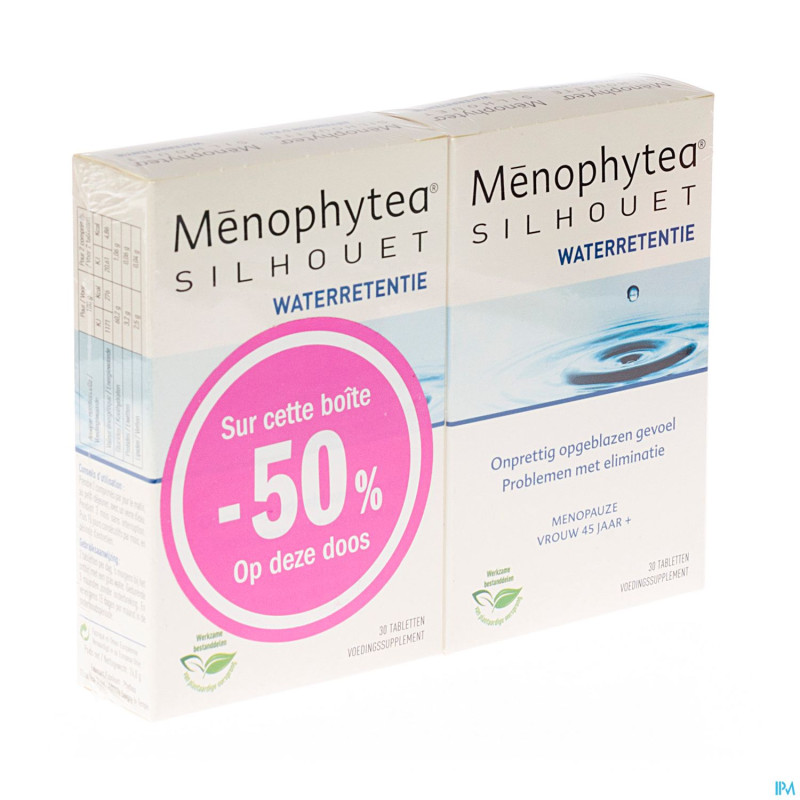 Menophytea silhouette retention eau duo comp 2x30