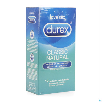 Durex classic    preservatifs 12