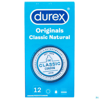 Durex classic    preservatifs 12