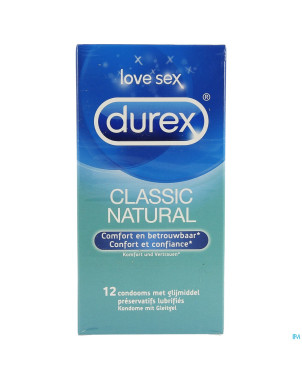 Durex classic    preservatifs 12