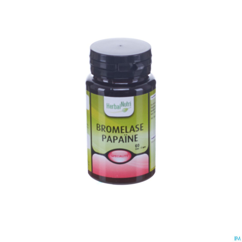 Herbalnutri bromelase papaine gel  60