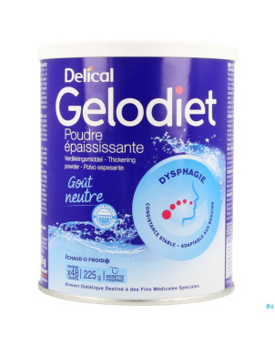 Gelodiet pdr epaissisant pot 225g