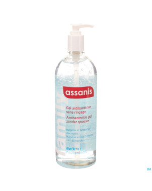 Assanis family gel a/bacterien s/rincage 980ml