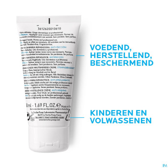 Lrp cicaplast creme mains barriere 50ml