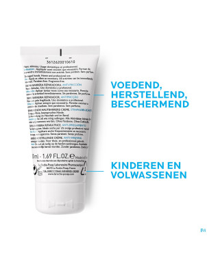 Lrp cicaplast creme mains barriere 50ml