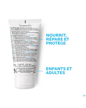 Lrp cicaplast creme mains barriere 50ml