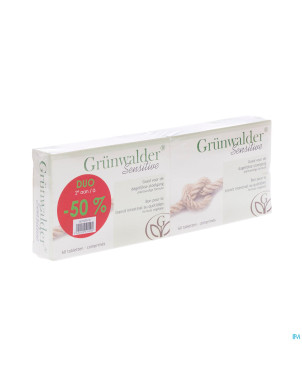 Grunwalder sensitive duo comp herbes 2x60 2e 1/2pr
