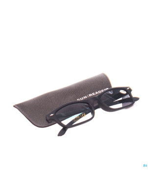 Sunreader lunettes lectures solaire +1.50 black