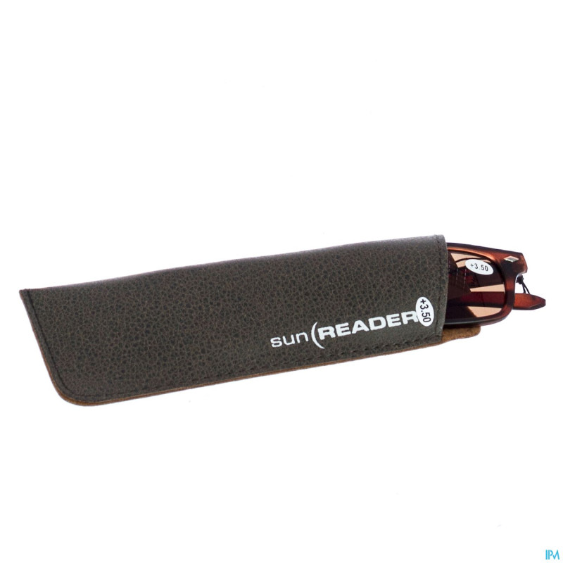 Sunreader lunettes lectures solaire +3.50 brown