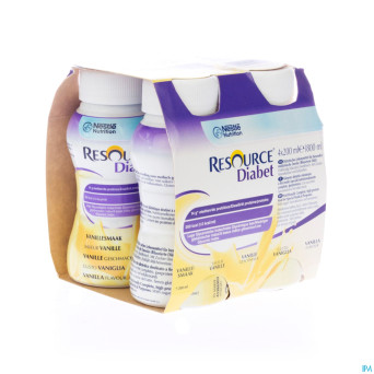 Resource diabet vanilla    4x200ml 12173634