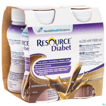 Resource diabet coffee    4x200ml 12173636