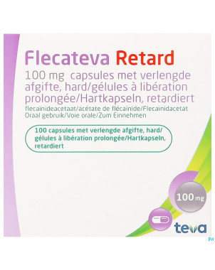 Flecateva retard 100 mg caps liber prolonge 100