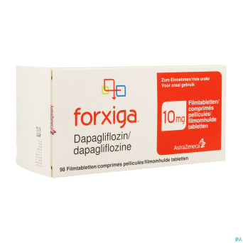 Forxiga 10 mg comp pell 98 x 10 mg