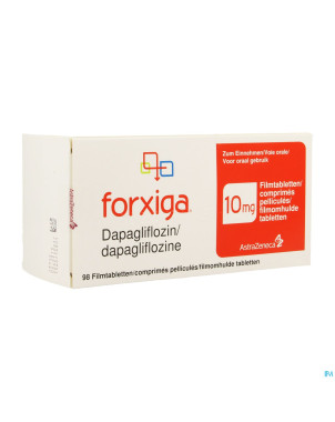 Forxiga 10 mg comp pell 98 x 10 mg