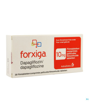 Forxiga 10 mg comp pell 28 x 10 mg