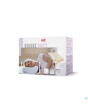 Sissel soft m oreiller visco-elast medium+taie