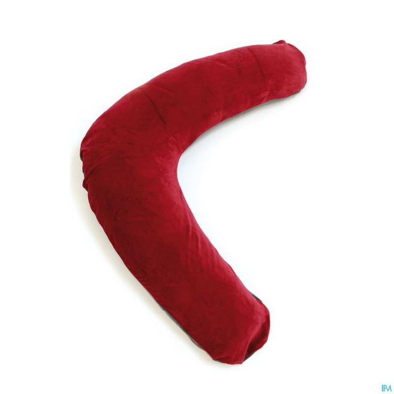 Sissel housse velours bord./bge pr couss.position.