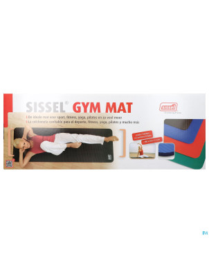 Sissel gym mat 180x60x1,5cm gris