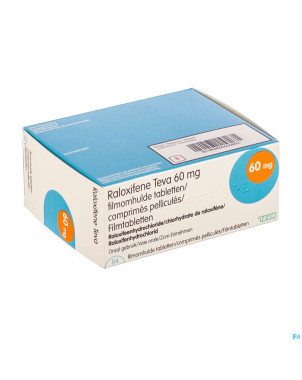 Raloxifene teva 60 mg comp pell 84