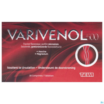 Varivenol tabl enrobe 30