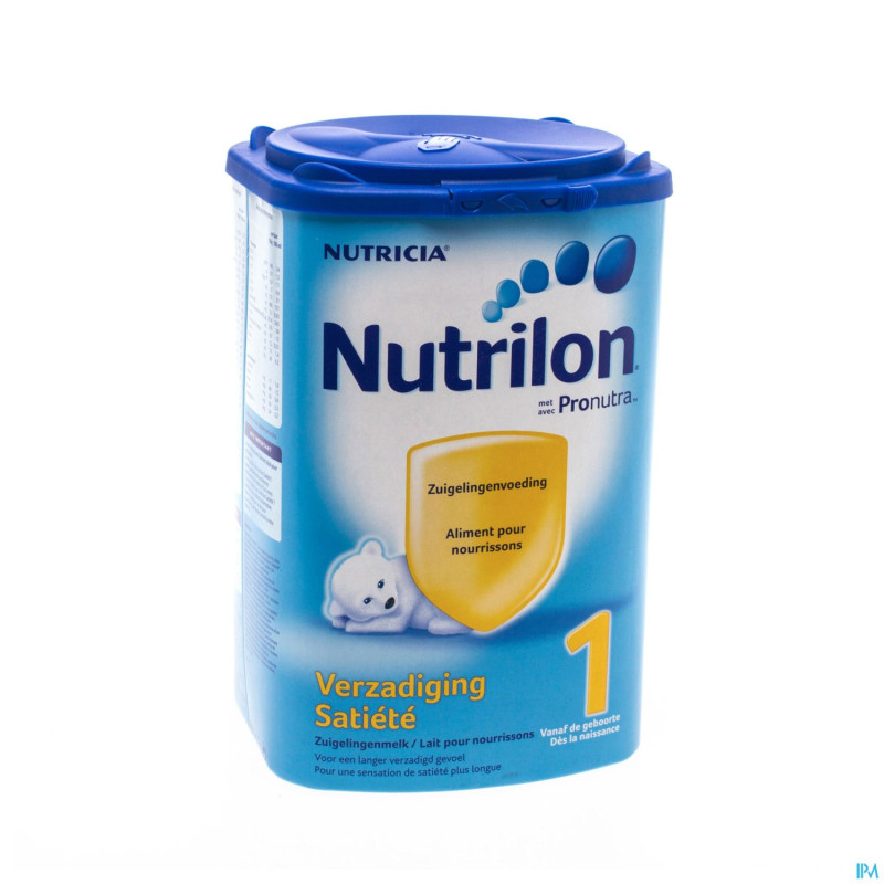 Nutrilon 1 satiete lait nourriss.nf pdr  pack 800g