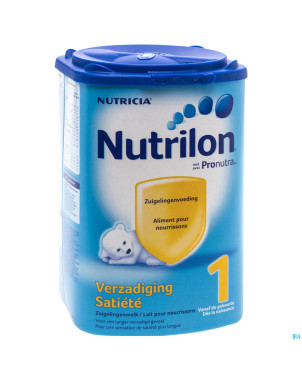 Nutrilon 1 satiete lait nourriss.nf pdr  pack 800g