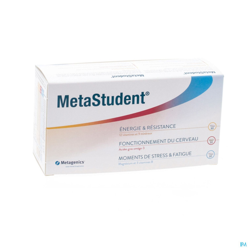 Metastudent 3 prod.   tabl 2x30+caps 30 metagenics