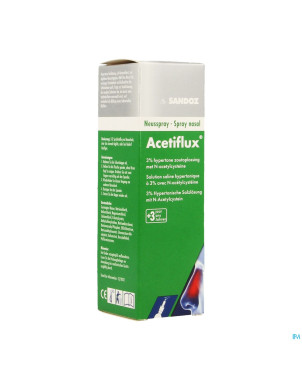 Acetiflux 3% spray nasal lsp 20ml