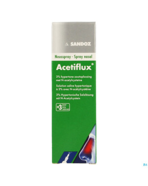 Acetiflux 3% spray nasal lsp 20ml