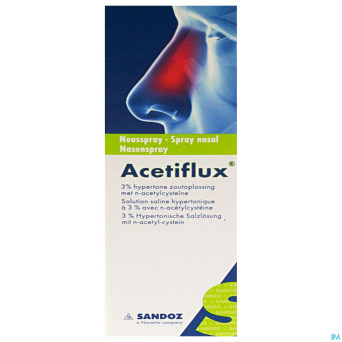 Acetiflux 3% spray nasal lsp 20ml