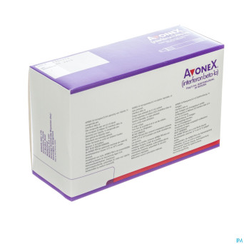Avonex 30mcg/0,5ml sol inj stylo prerempl 4