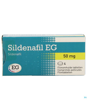 Sildenafil eg  50 mg comp pell  4 x  50 mg
