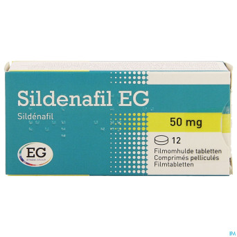 Sildenafil eg  50 mg comp pell 12 x  50 mg