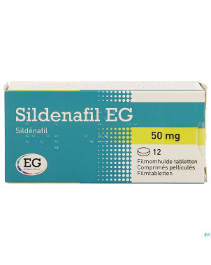 Sildenafil eg  50 mg comp pell 12 x  50 mg