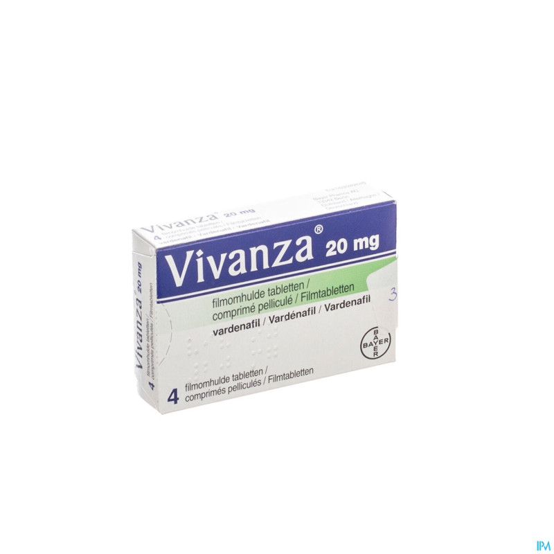 Vivanza 20 mg tabl  4 x 20 mg