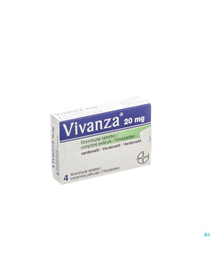 Vivanza 20 mg tabl  4 x 20 mg