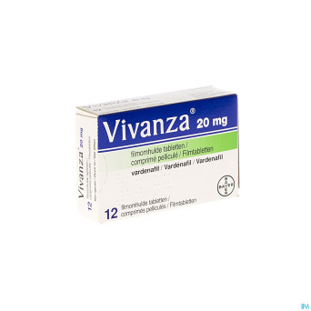 Vivanza 20 mg tabl 12 x 20 mg