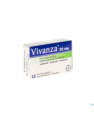 Vivanza 20 mg tabl 12 x 20 mg