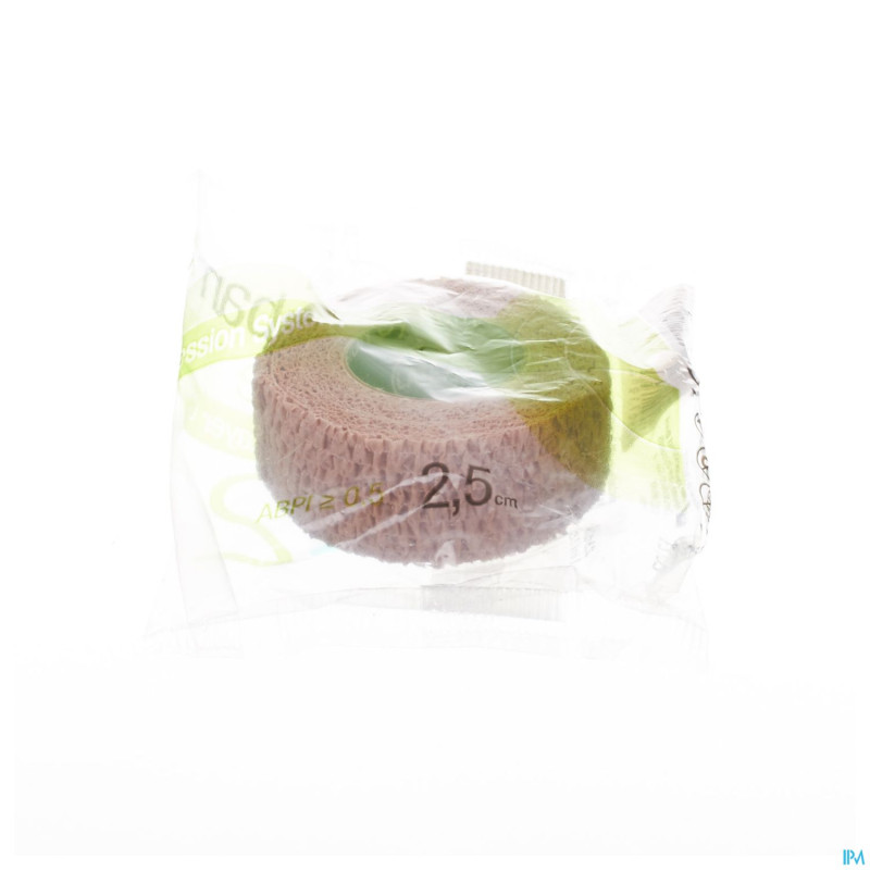 Coban 2 lite 3m bande compres. 2,5cmx2,70m 1 20721