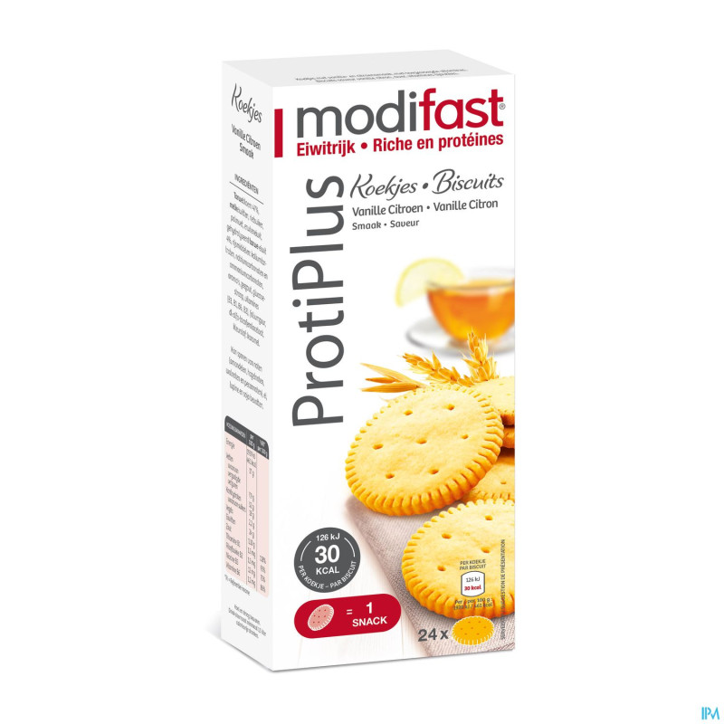 Modifast protiplus biscuit vanille-citron sach 8x3