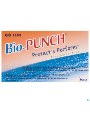 Bio punch protect & perform tabl 60