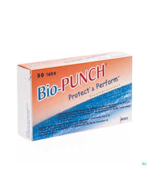 Bio punch protect & perform tabl 30