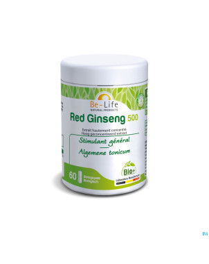 Red ginseng 500 be life bio nf pot gel 60