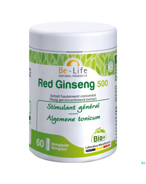 Red ginseng 500 be life bio nf pot gel 60