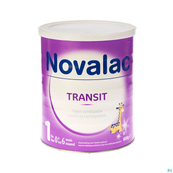 Novalac transit 1 lait nourrissons    pdr 800g