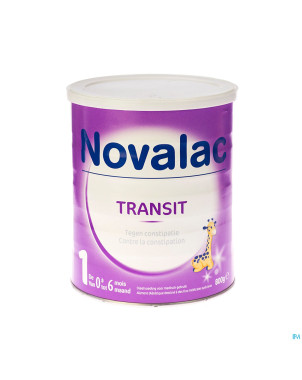 Novalac transit 1 lait nourrissons    pdr 800g