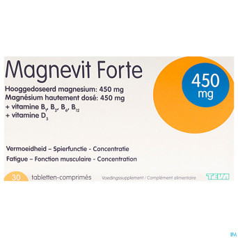 Magnevit forte 450mg    tabl 30