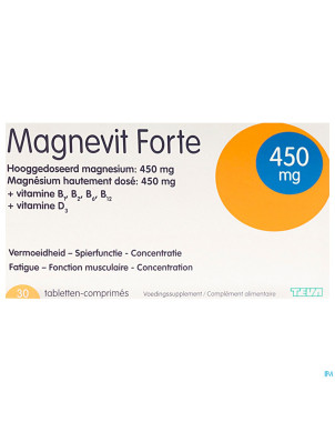 Magnevit forte 450mg    tabl 30