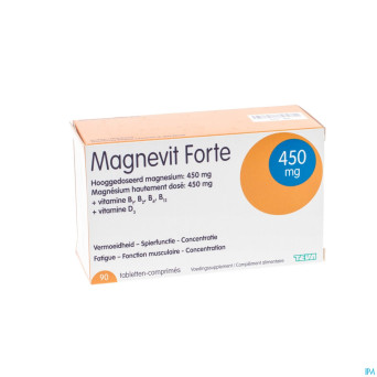 Magnevit forte 450mg    tabl 90