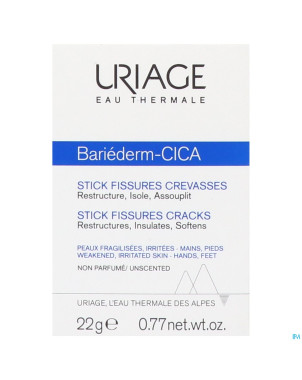 Uriage bariederm fissures-crevasses stick 22g